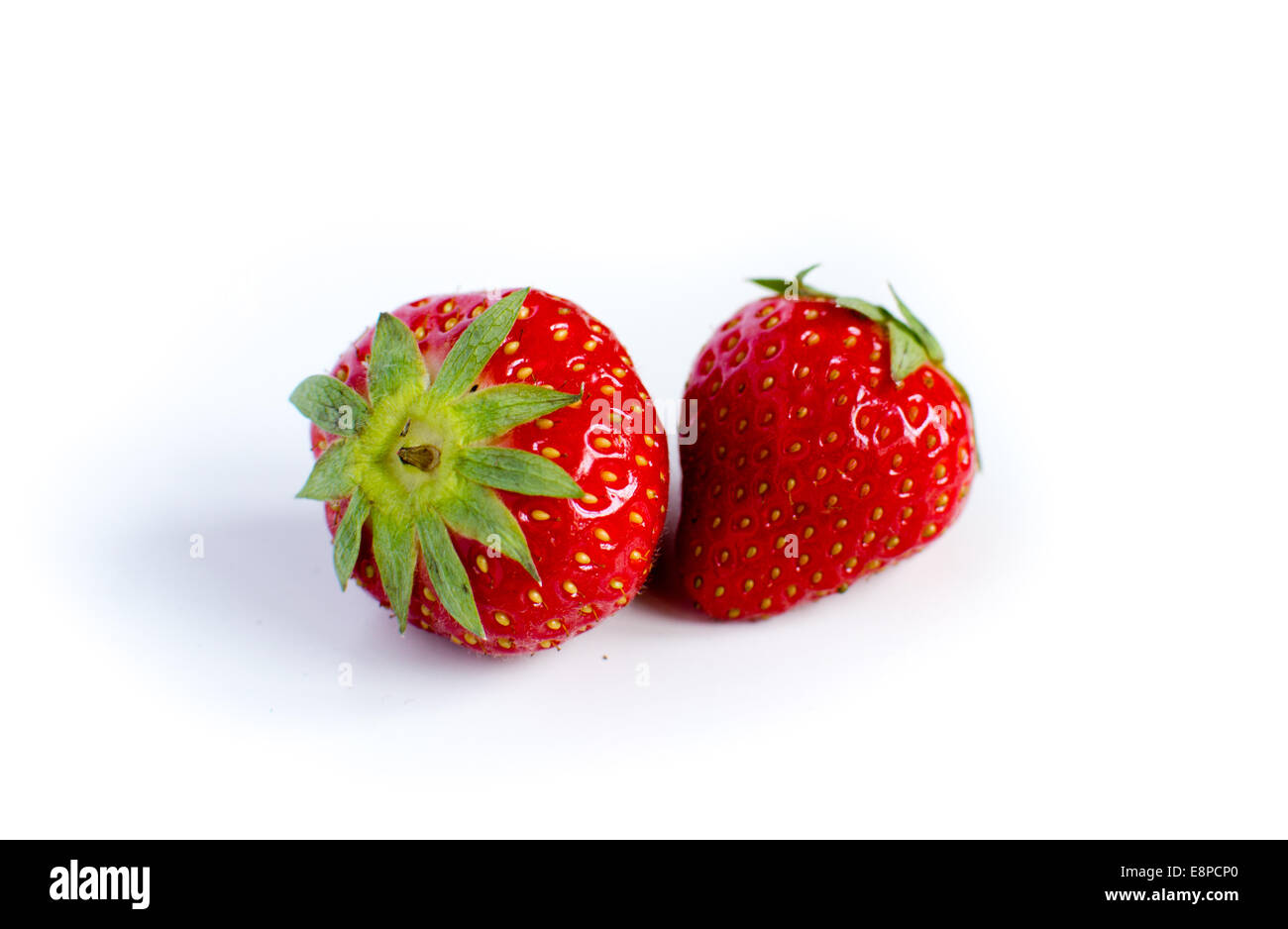 De belles fraises fraîches Banque D'Images