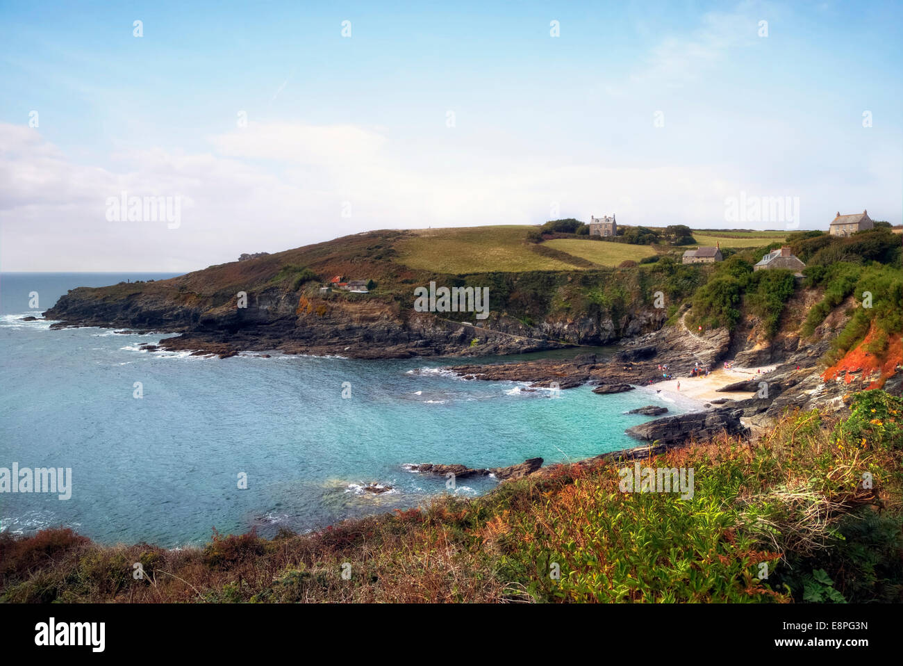 Prussia Cove, Cornwall, Angleterre, Royaume-Uni Banque D'Images