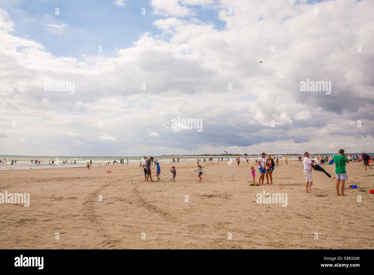 West Wittering beach, West Sussex, Angleterre, Royaume-Uni. Banque D'Images