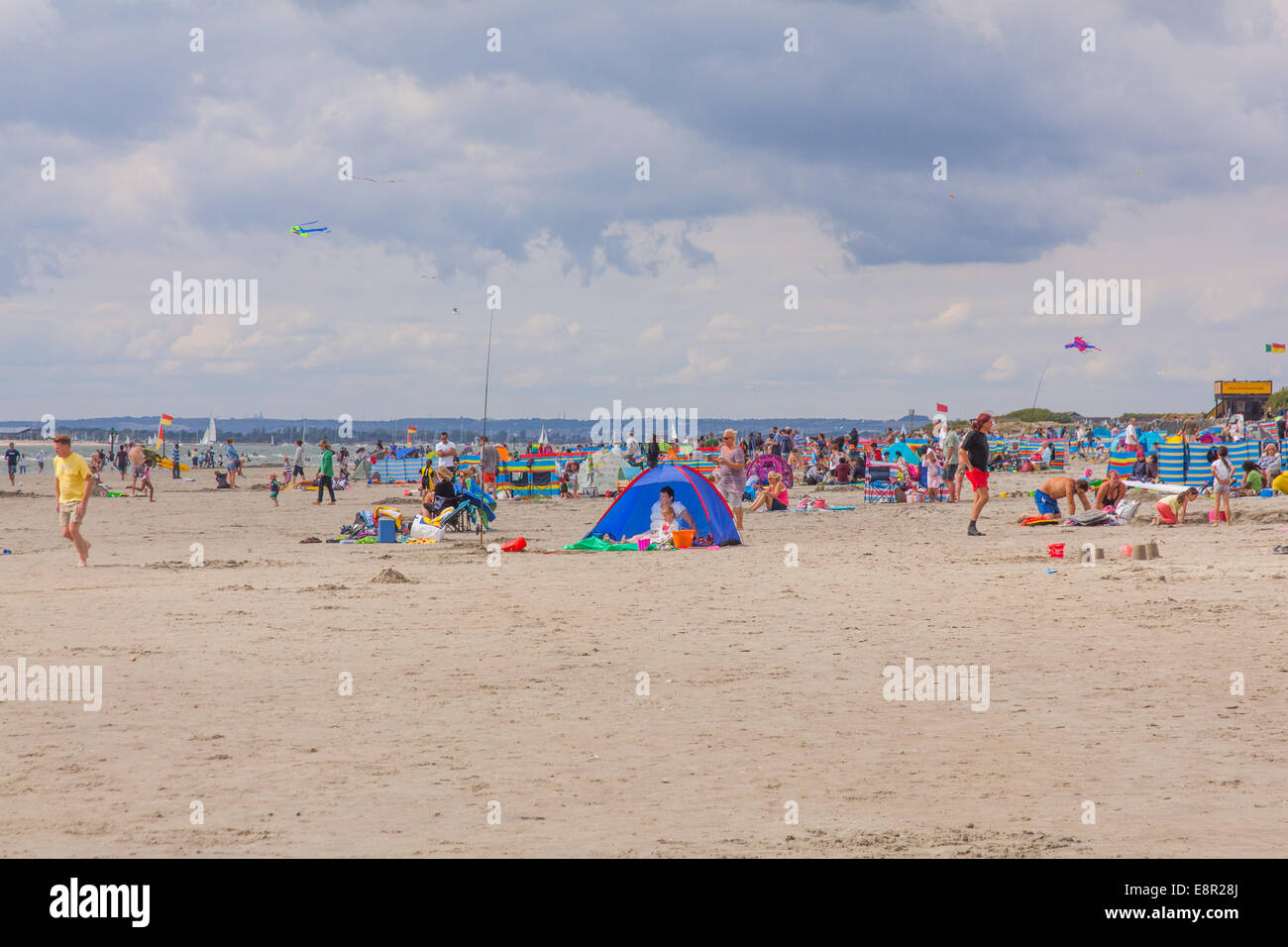 West Wittering beach, West Sussex, Angleterre, Royaume-Uni. Banque D'Images