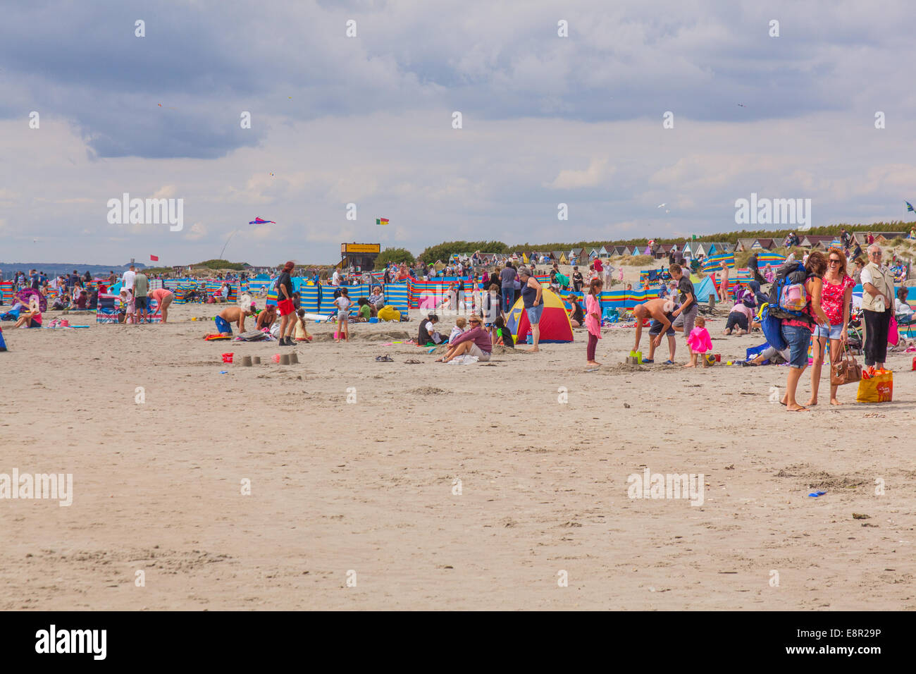 West Wittering beach, West Sussex, Angleterre, Royaume-Uni. Banque D'Images