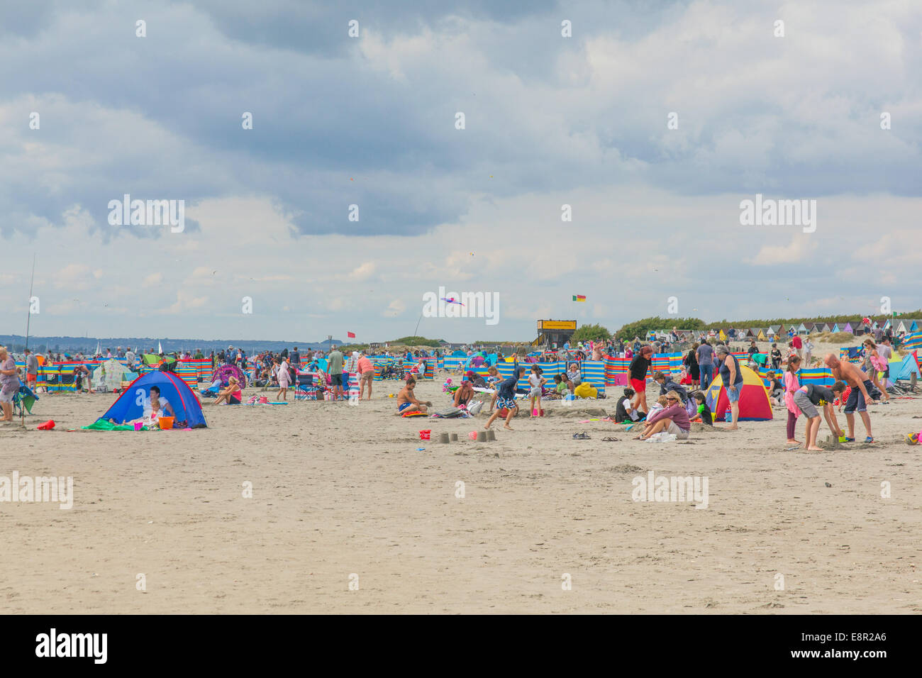 West Wittering beach, West Sussex, Angleterre, Royaume-Uni. Banque D'Images
