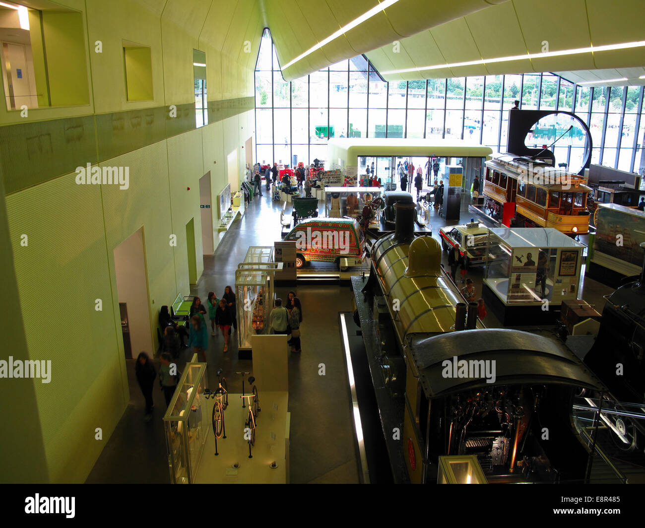 Glasgow Riverside Museum of Transport Banque D'Images