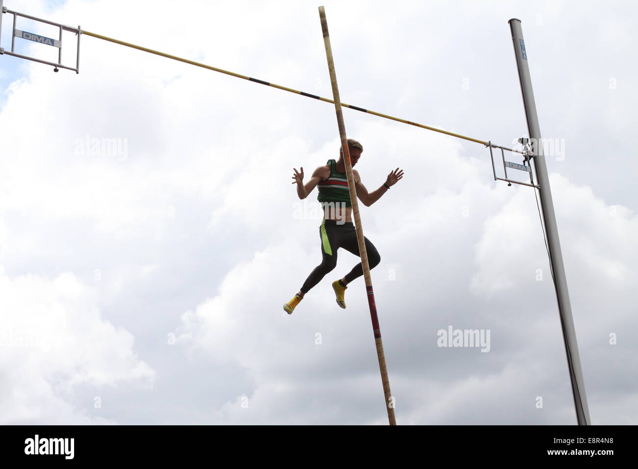 Athlétisme Birmingham 2014 Banque D'Images