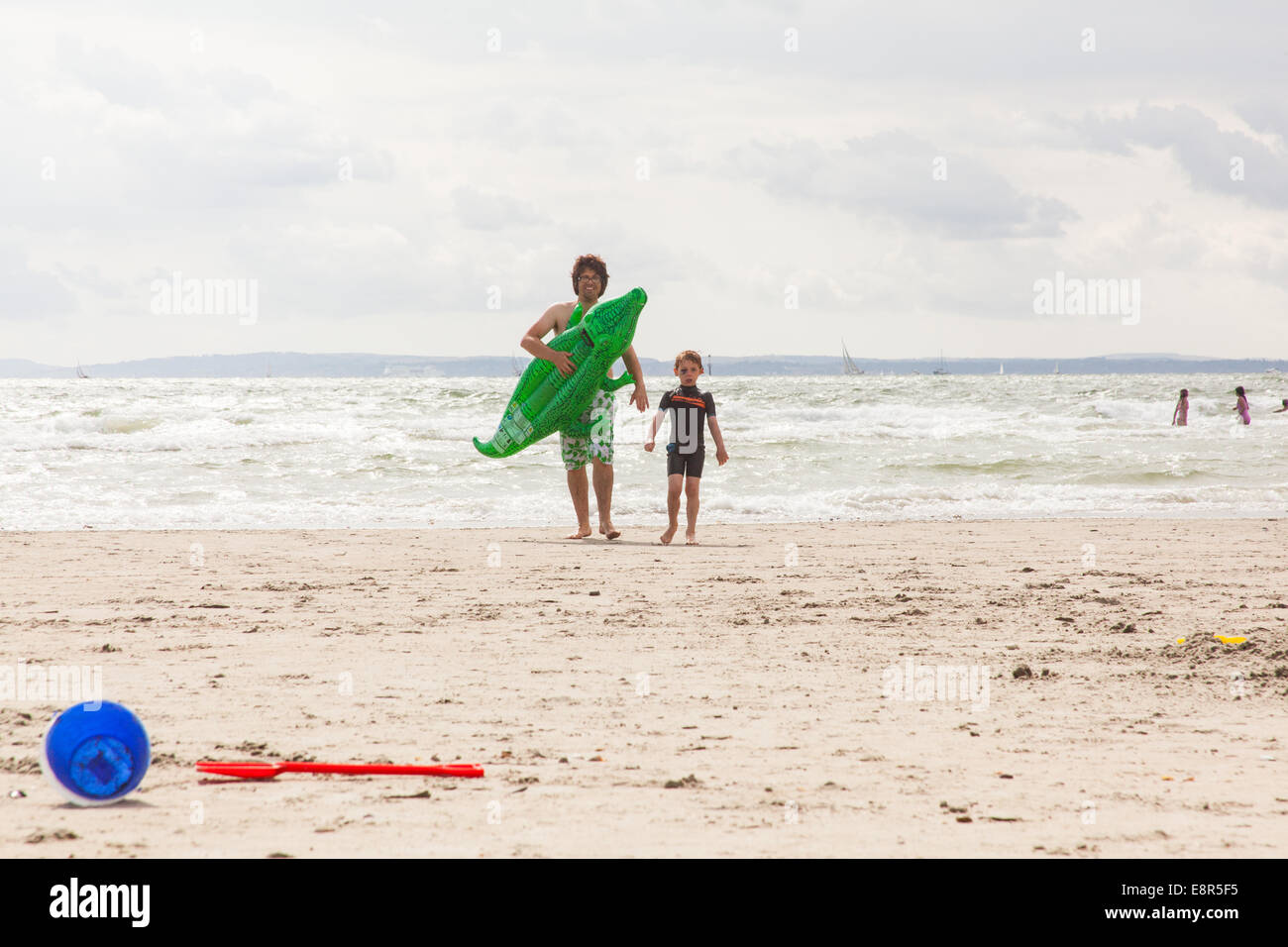 West Wittering Beach, West Sussex, Angleterre, Royaume-Uni. Banque D'Images
