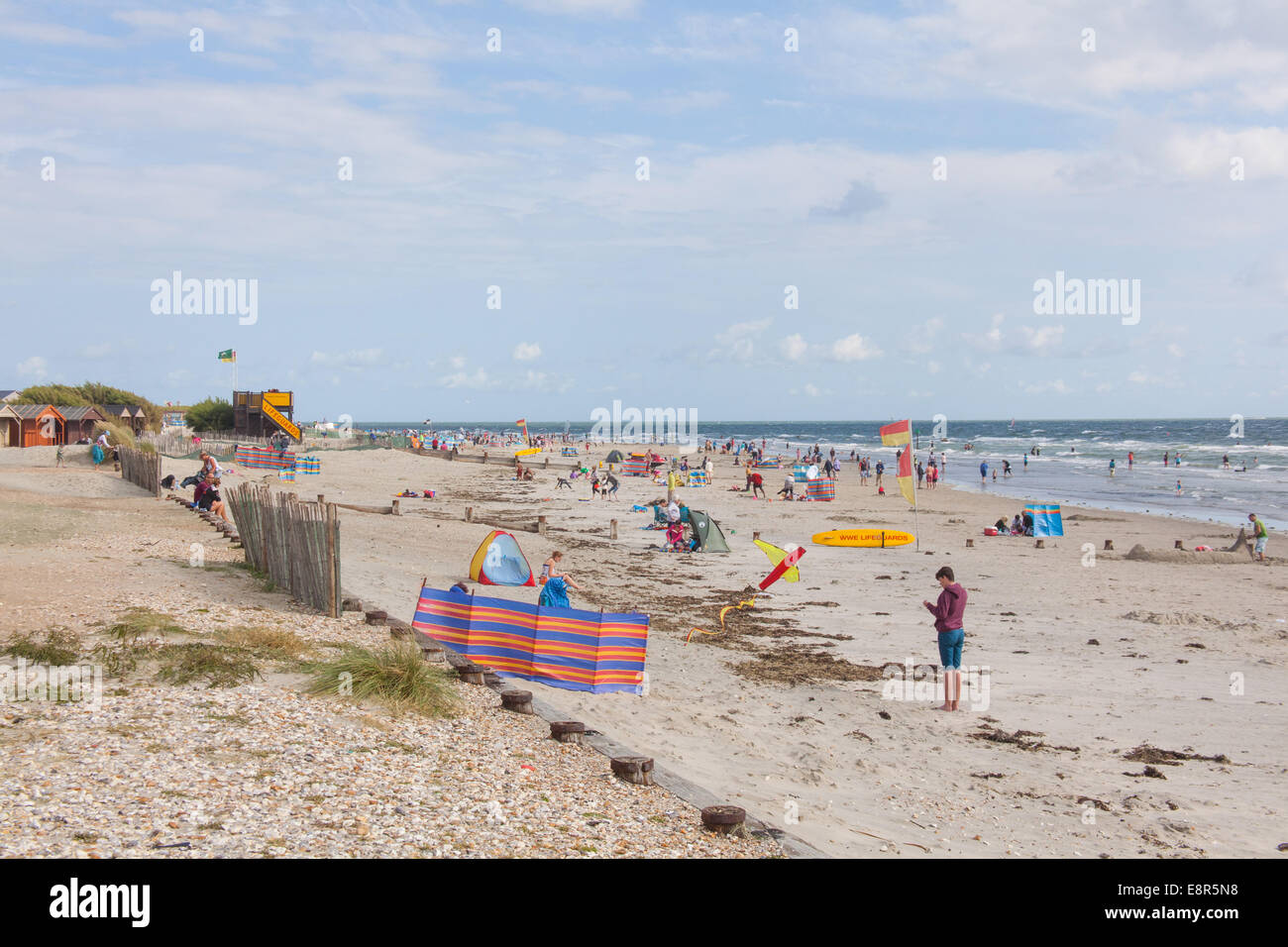 West Wittering beach Sussex England UK Banque D'Images
