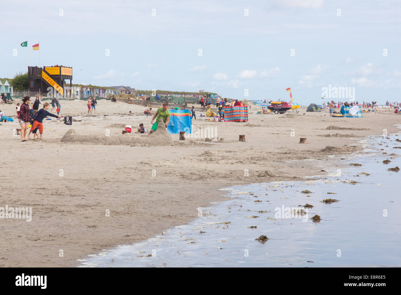 West Wittering beach Sussex England UK Banque D'Images