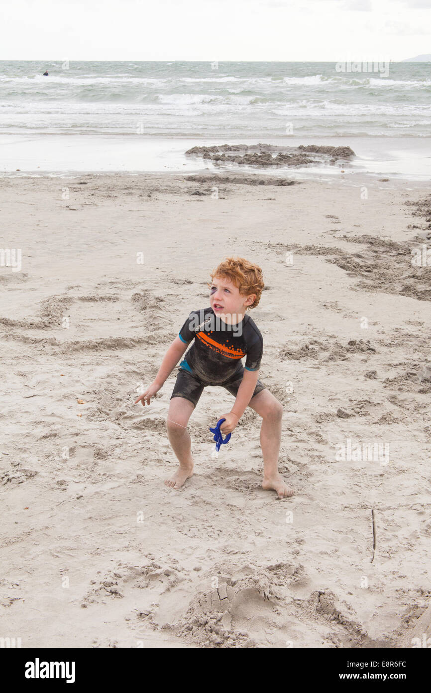 West Wittering Beach, West Sussex, Angleterre, Royaume-Uni. Banque D'Images