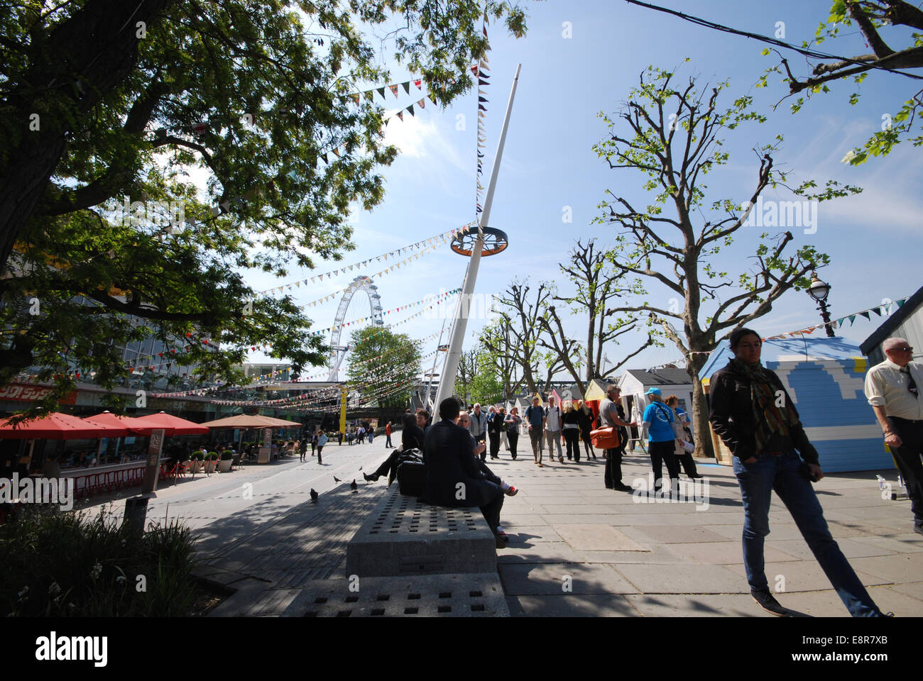 London's South Bank United Kingdom Banque D'Images