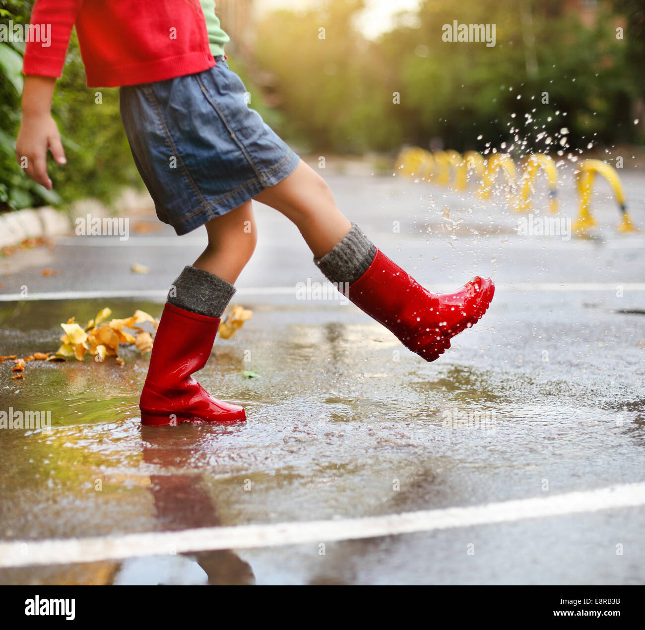 Wearing funny boots Banque de photographies et d'images à haute résolution  - Alamy