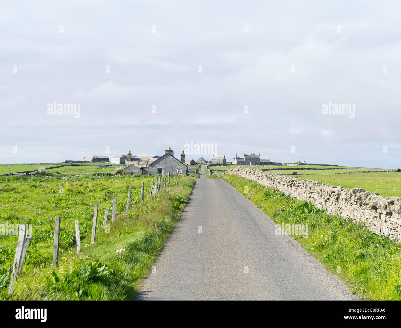 Papa Westray, une petite île de l'archipel des Orcades, îles Orcades, en Écosse. Tailles disponibles (grand format) Banque D'Images