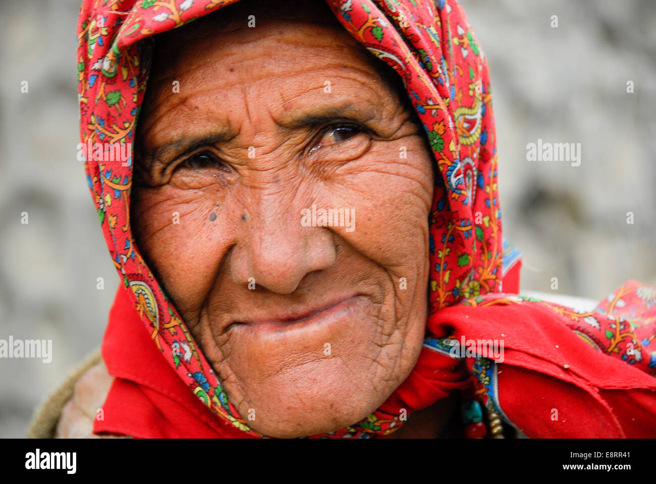Les gens de spiti inde Banque D'Images
