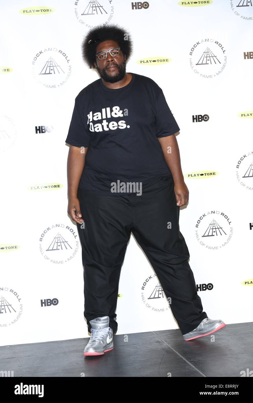 29e assemblée annuelle Rock and Roll Hall of Fame de la cérémonie au Barclays Center de Brooklyn comprend : Ahmir-Khalib Thompson où : New York, New York, United States Quand : 10 Avr 2014 Banque D'Images