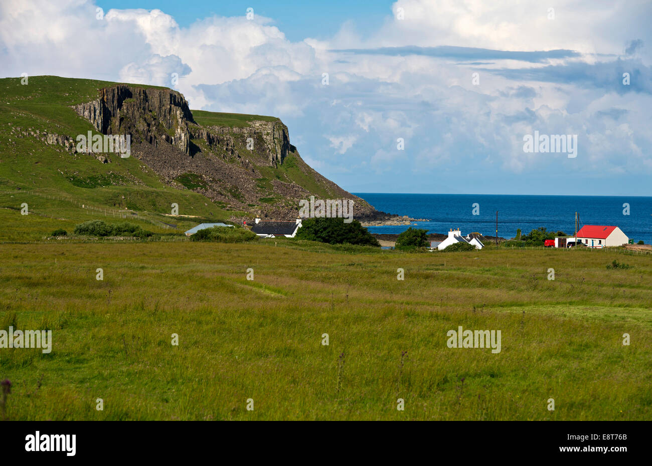 Près de Bornesketaig littoral, île de Skye, Hébrides intérieures, Ecosse, Royaume-Uni Banque D'Images