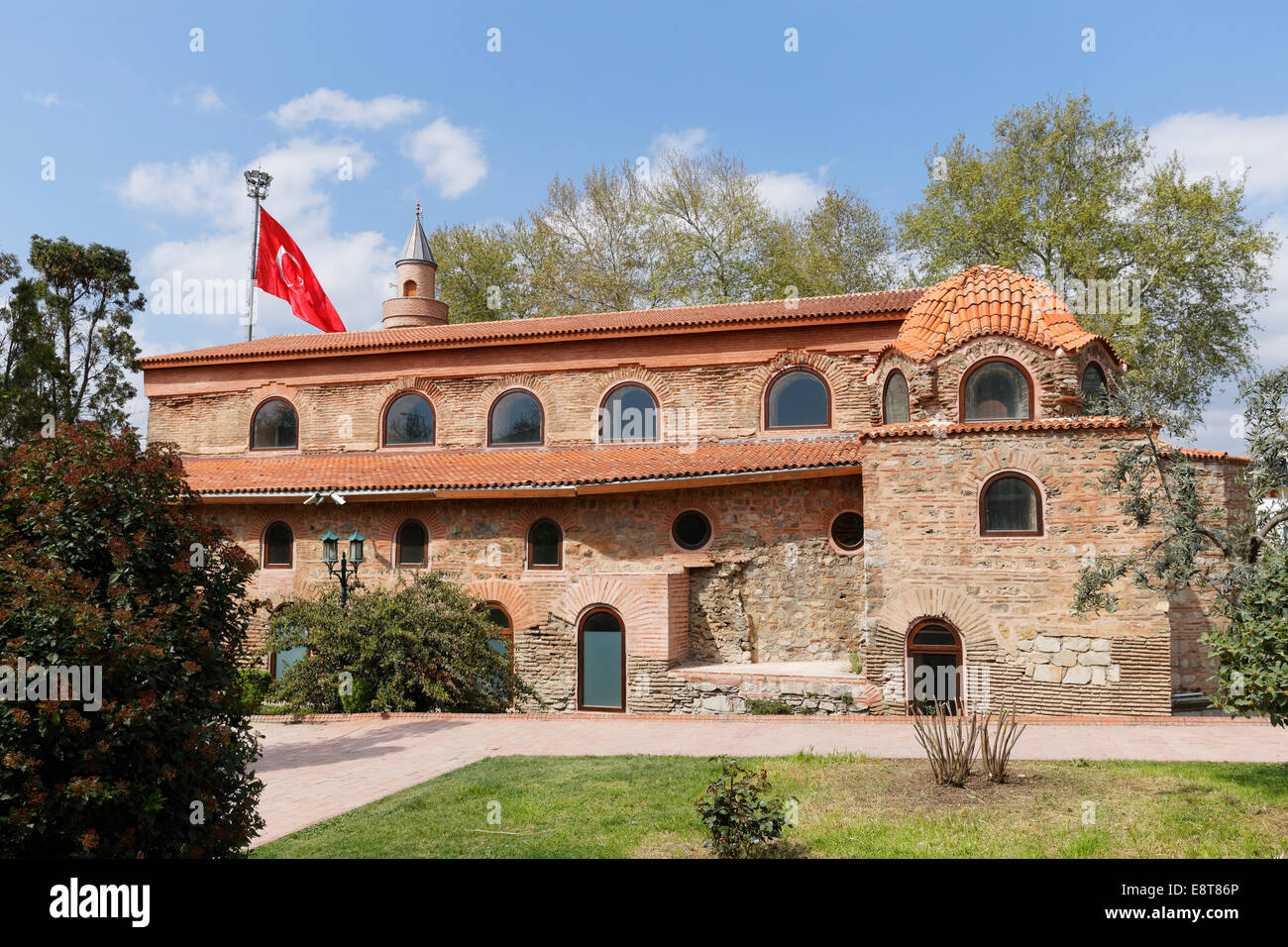 Ancienne église de Sainte-sophie ou Ayasofya, Iznik, Bursa Province, Région de Marmara, en Turquie Banque D'Images