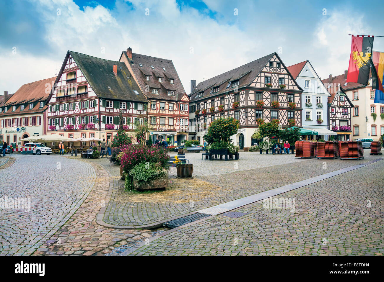 Gengenbach, vieux centre-ville dans le sud de l'Allemagne;Forêt Noire;Schwarzwald;Kinzig tal;Allemagne;Europe Banque D'Images
