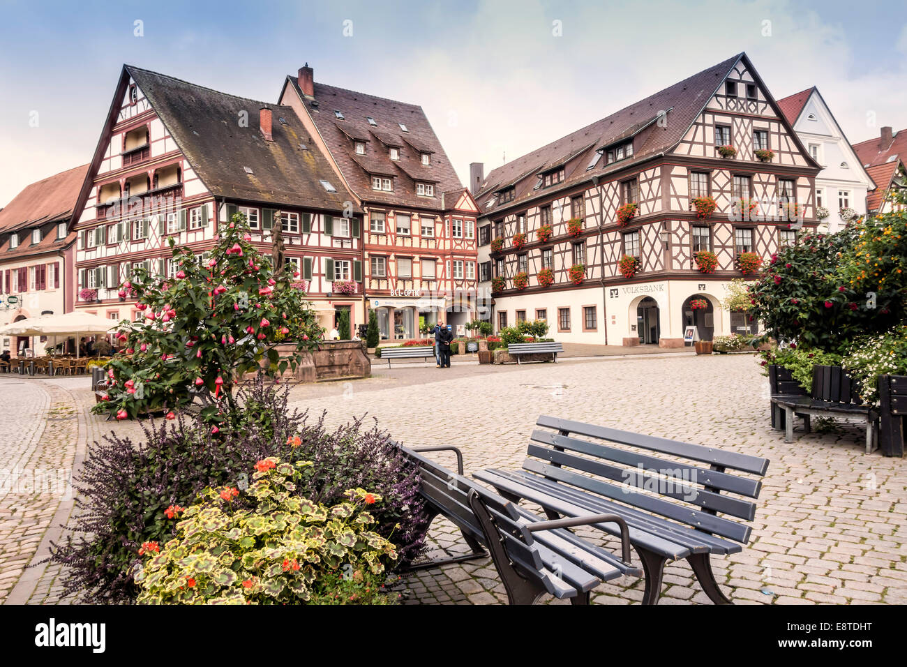 Gengenbach, vieux centre-ville dans le sud de l'Allemagne;Forêt Noire;Schwarzwald;Kinzig tal;Allemagne;Europe Banque D'Images