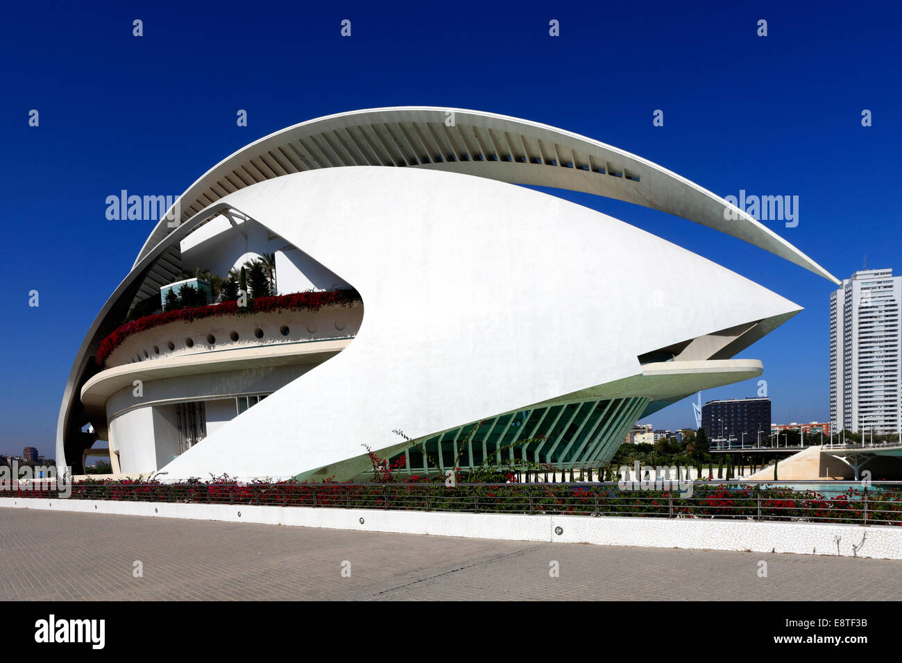 Musée des Arts de la Reine Sofia, Cité des Arts et des Sciences, Valence, Comunidad Valencia, Espagne, Europe Banque D'Images