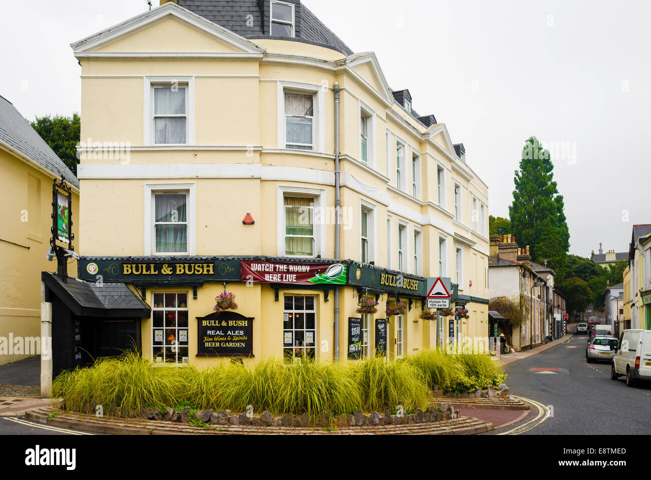 BULL & BUSH public house à Torquay Devon Banque D'Images