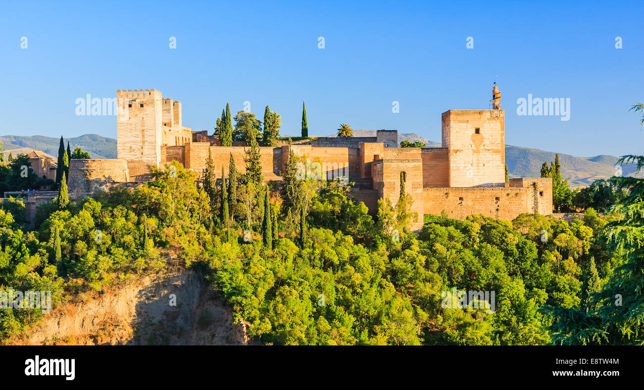 Palais de l'Alhambra, Grenade, Espagne Banque D'Images