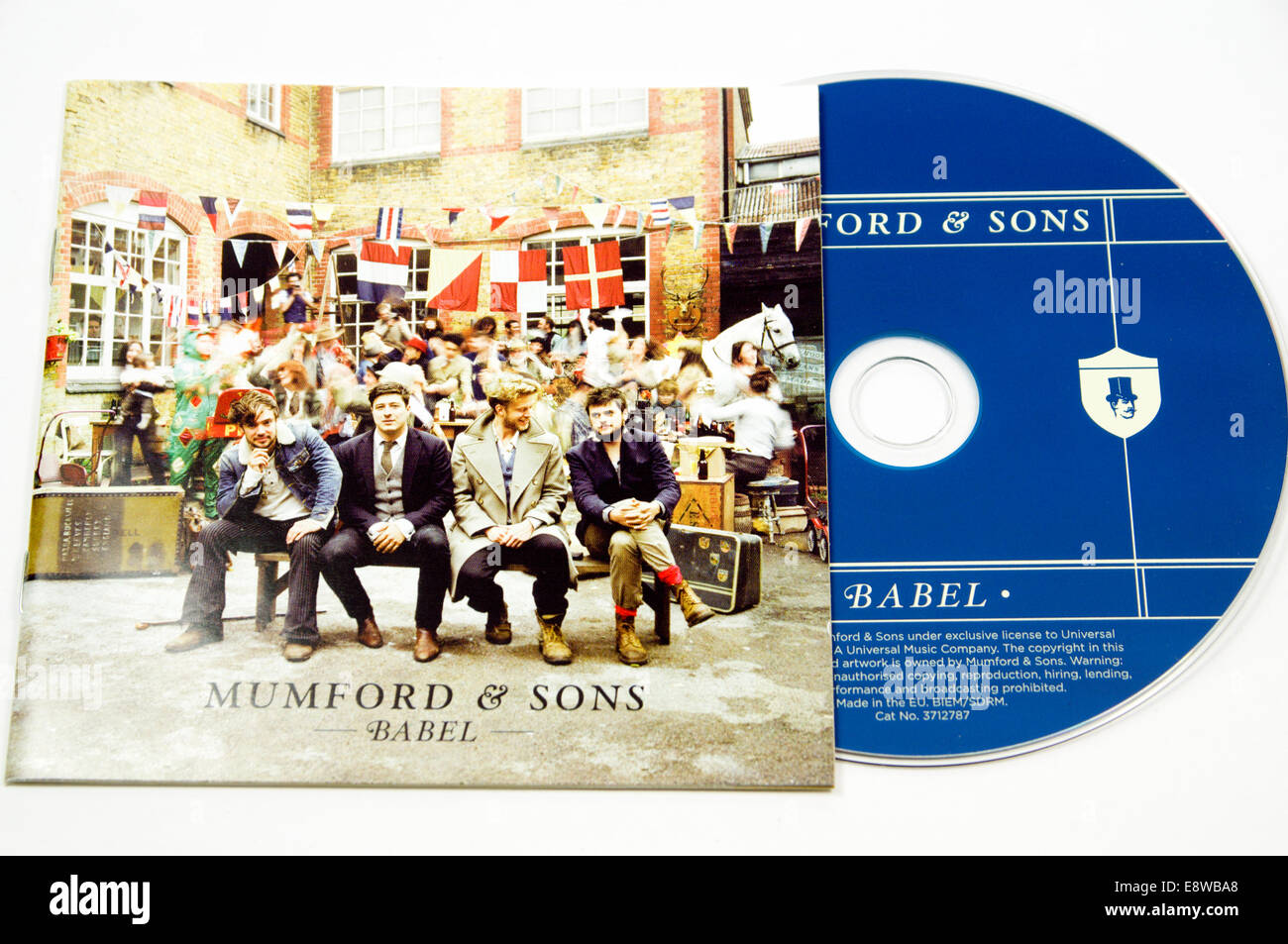 Mumford and Sons Babel compact disc Banque D'Images