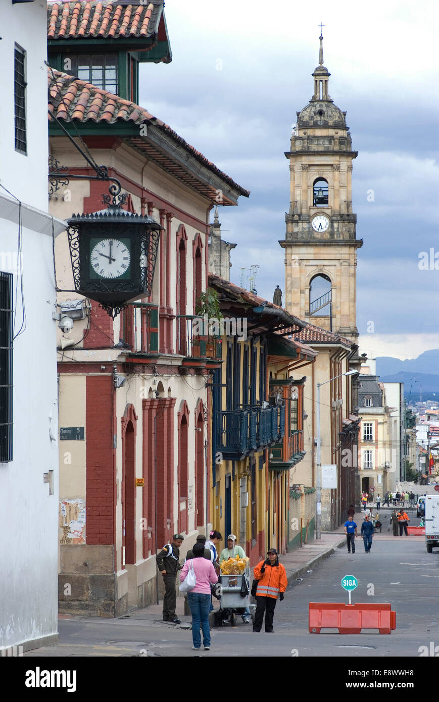 La Candelaria (ancienne partie de la ville), Bogota, Colombie Banque D'Images