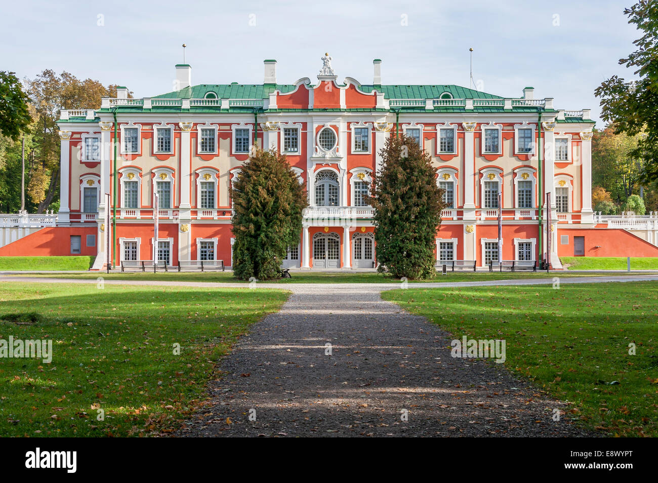 Kadriorg Palace dans la ville de Tallinn Banque D'Images