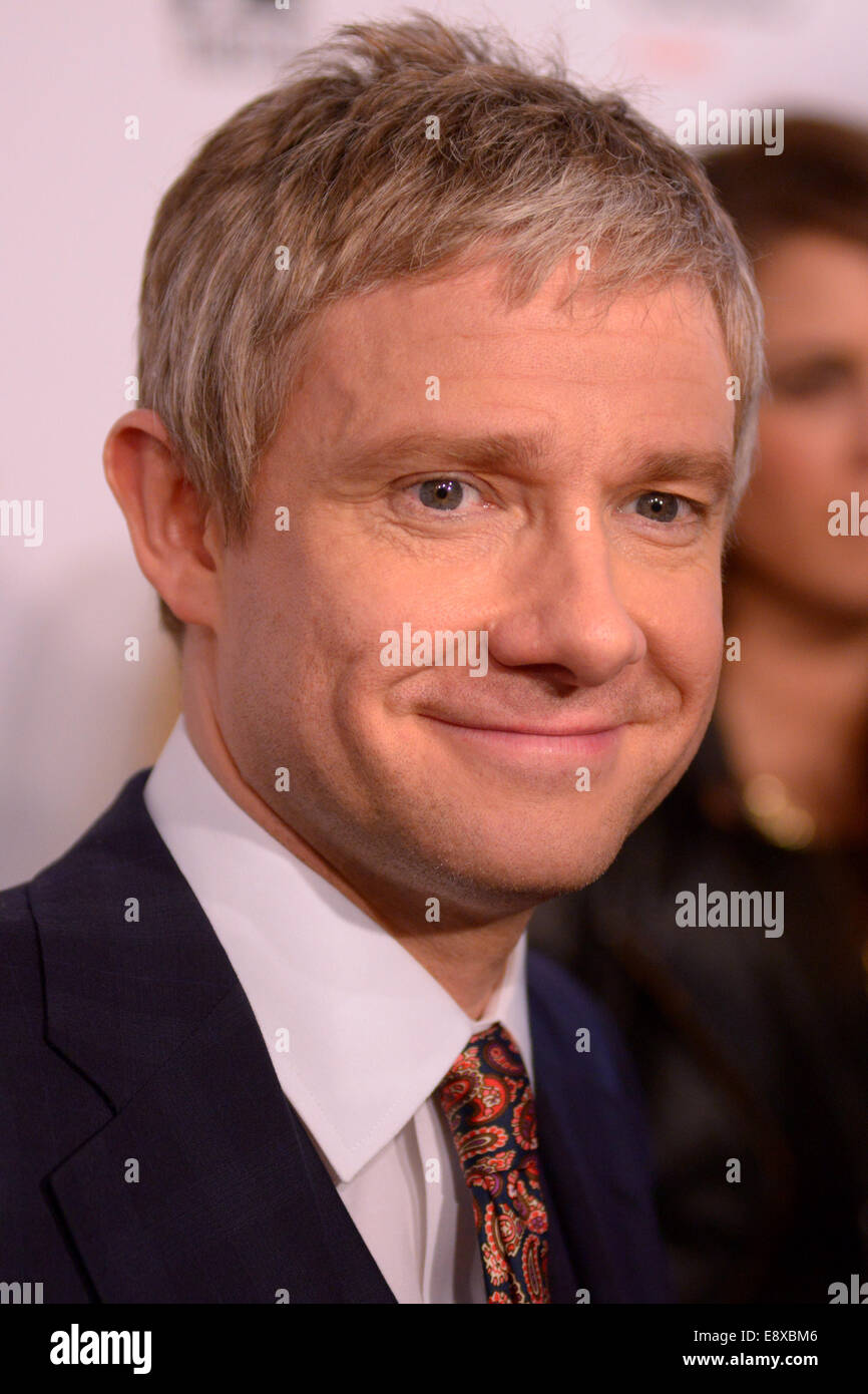 Le Paley Center for Media présente : 'Fargo' - Arrivées avec : Martin Freeman Où : Manhattan, New York, United States Quand : 10 Avr 2014 Banque D'Images