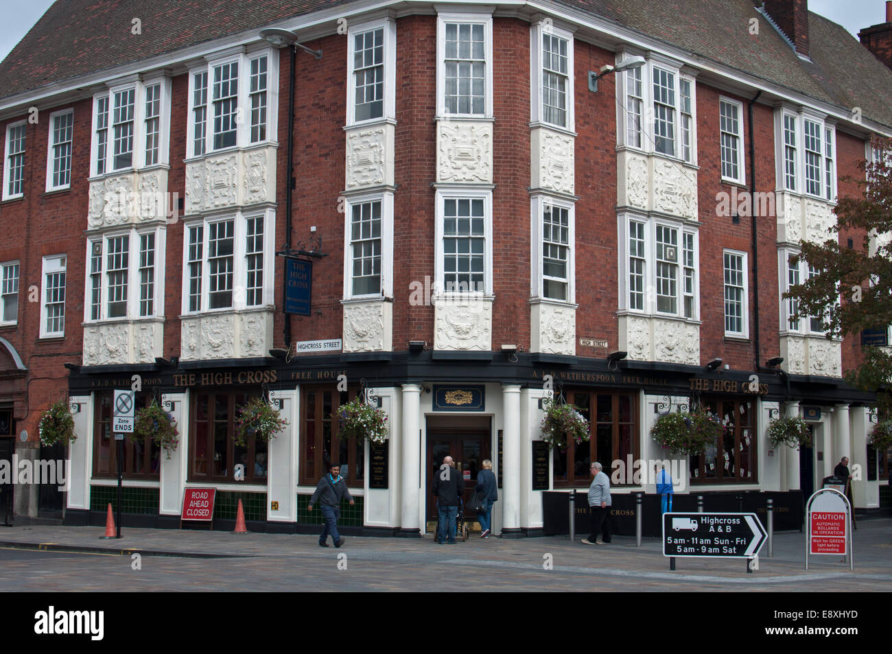 La pub, Jubilee Square, Leicester, Leicestershire, Angleterre, RU Banque D'Images