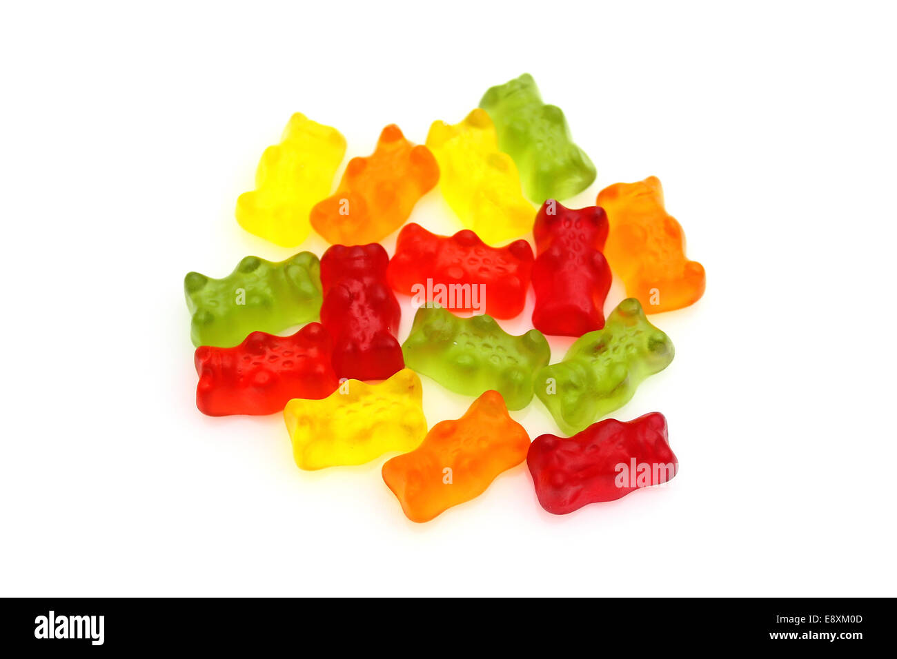 Gummy bears Banque D'Images