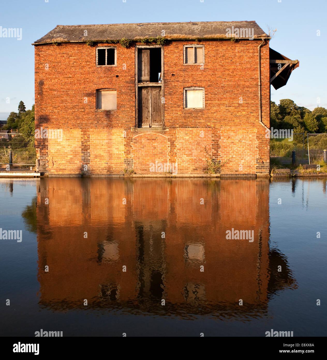 Canal d'Ellesmere dans le Shropshire Banque D'Images