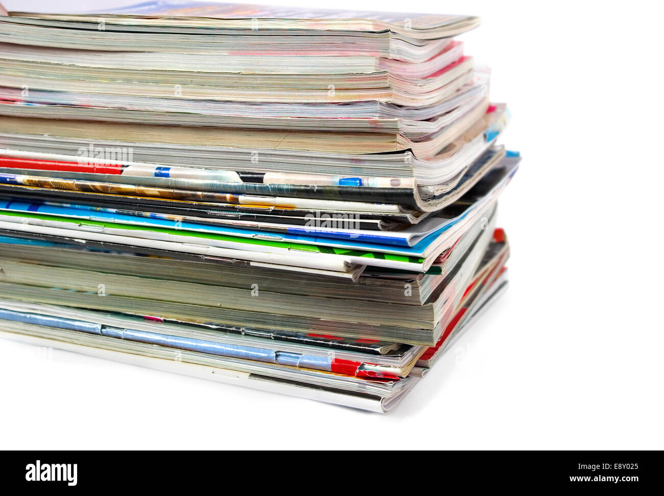 Vieux magazines Banque D'Images