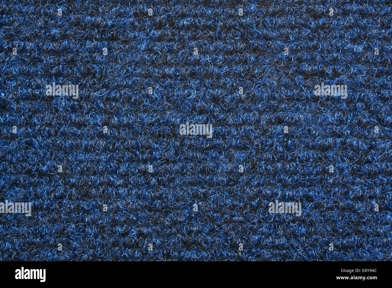 Un tapis bleu texture Banque D'Images