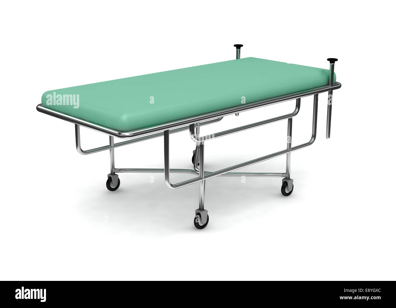 Les dispositifs médicaux de malade sur fond blanc. Banque D'Images