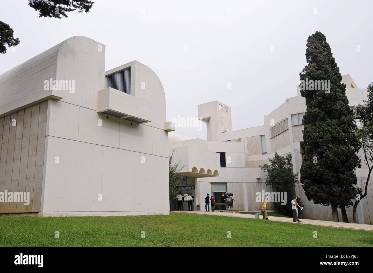 Fundació Joan Miró Banque D'Images