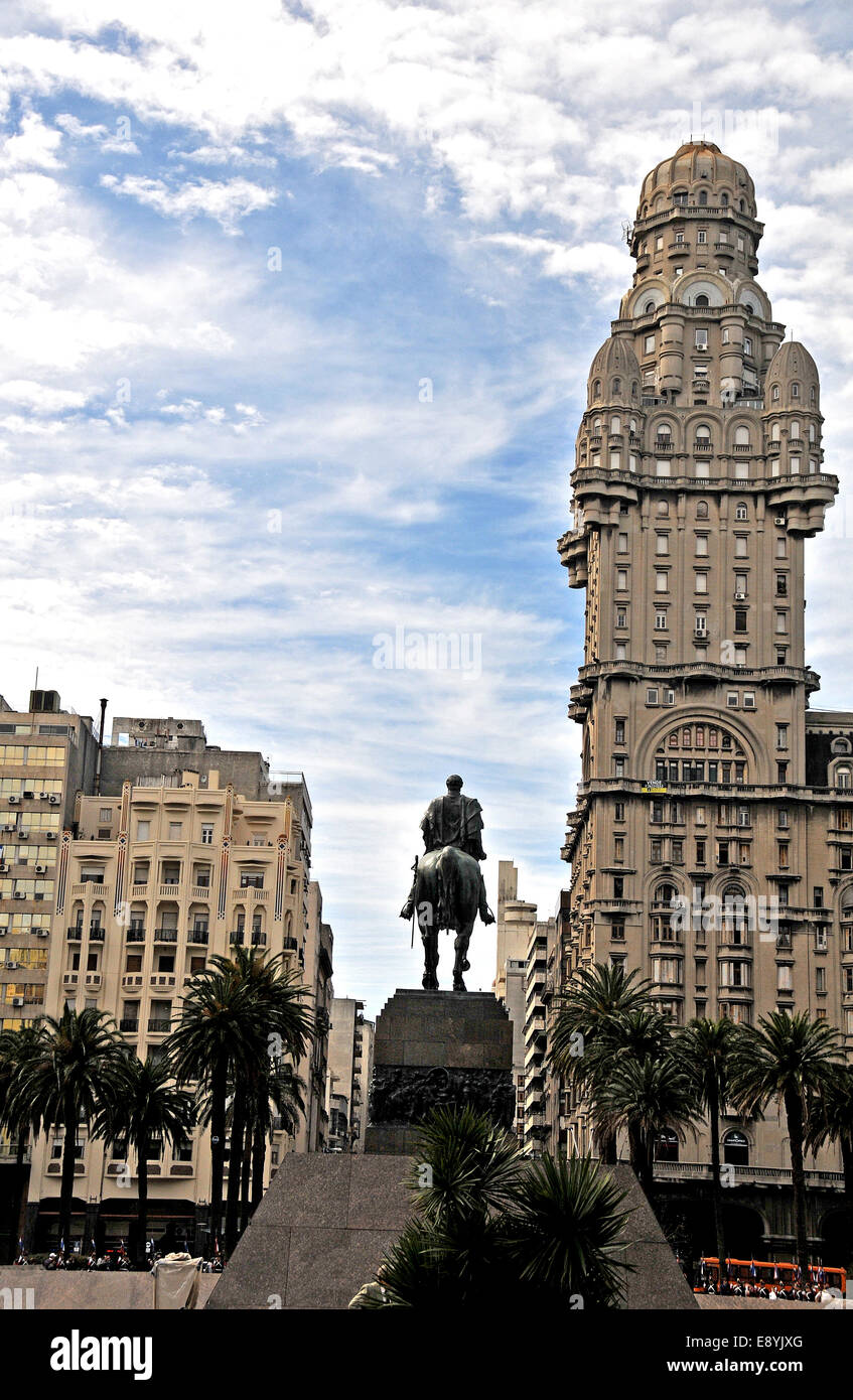 Plaza Independencia Montevideo Uruguay Banque D'Images