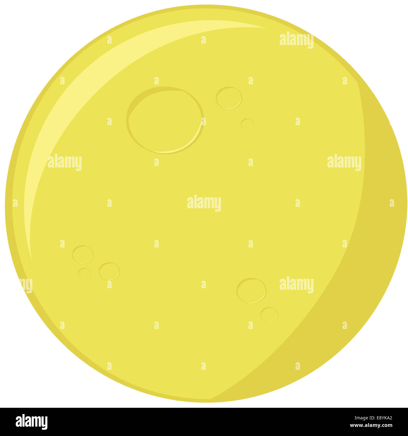 Lune De Dessin Anime Photo Stock Alamy