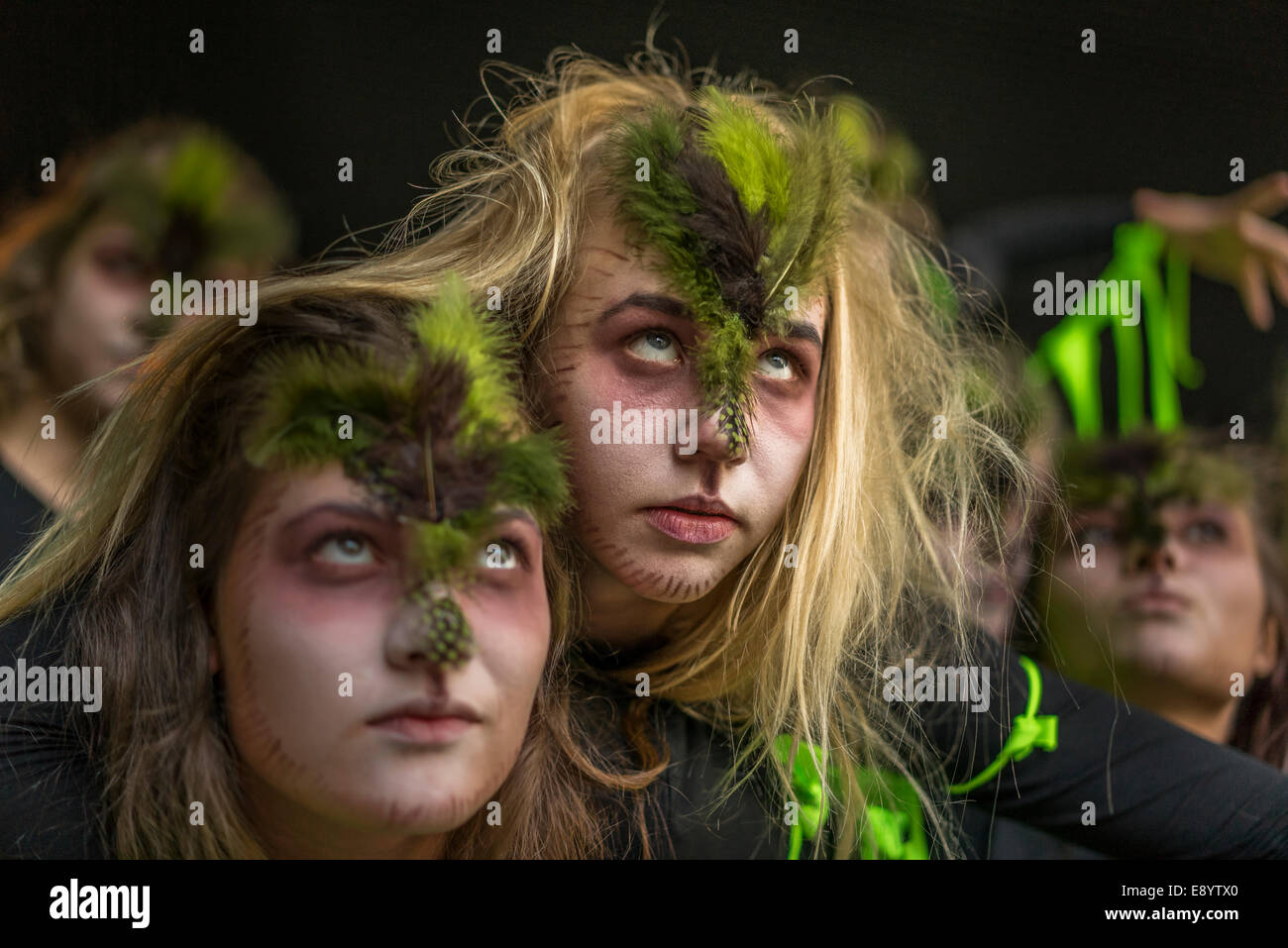 Danseurs, Children's Festival, Harpa, Reykjavik, Islande Banque D'Images