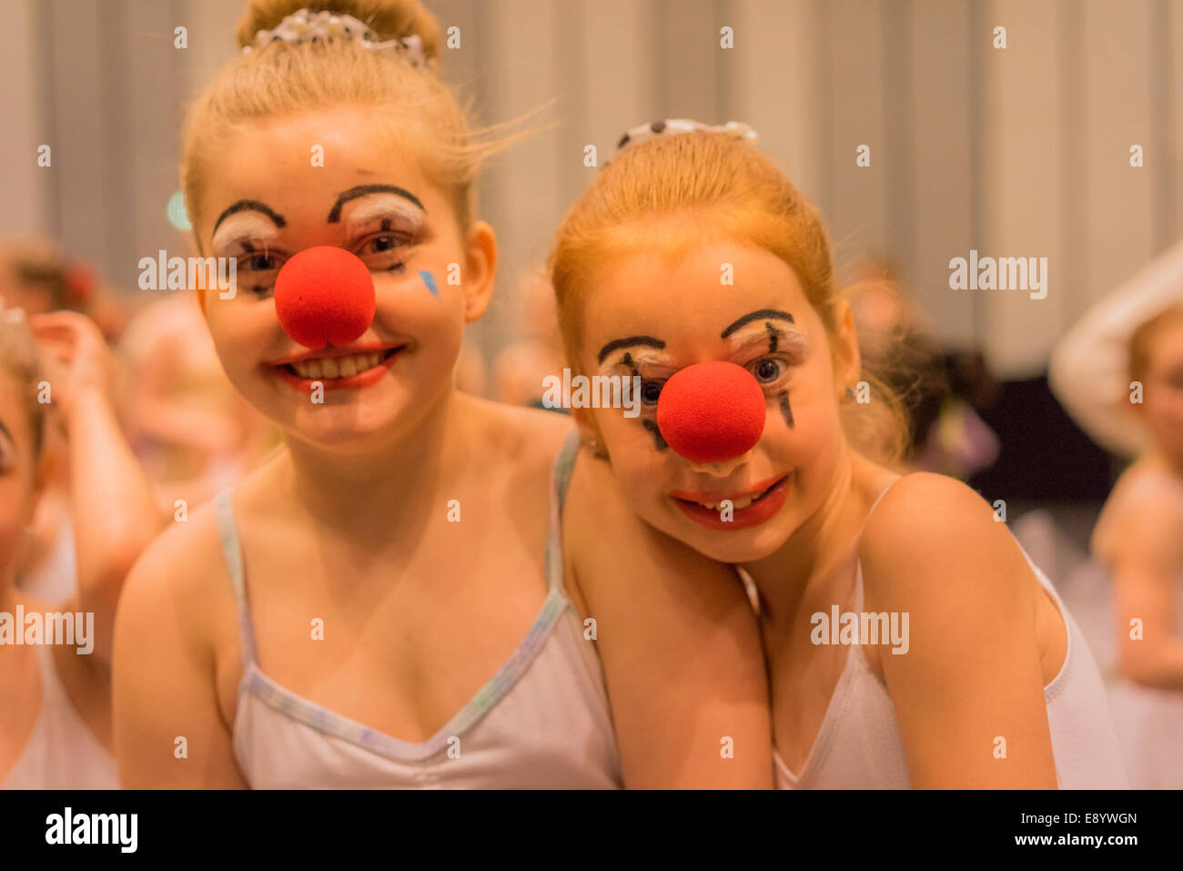Des danseurs de ballet, Children's Festival, Harpa, Reykjavik, Islande Banque D'Images