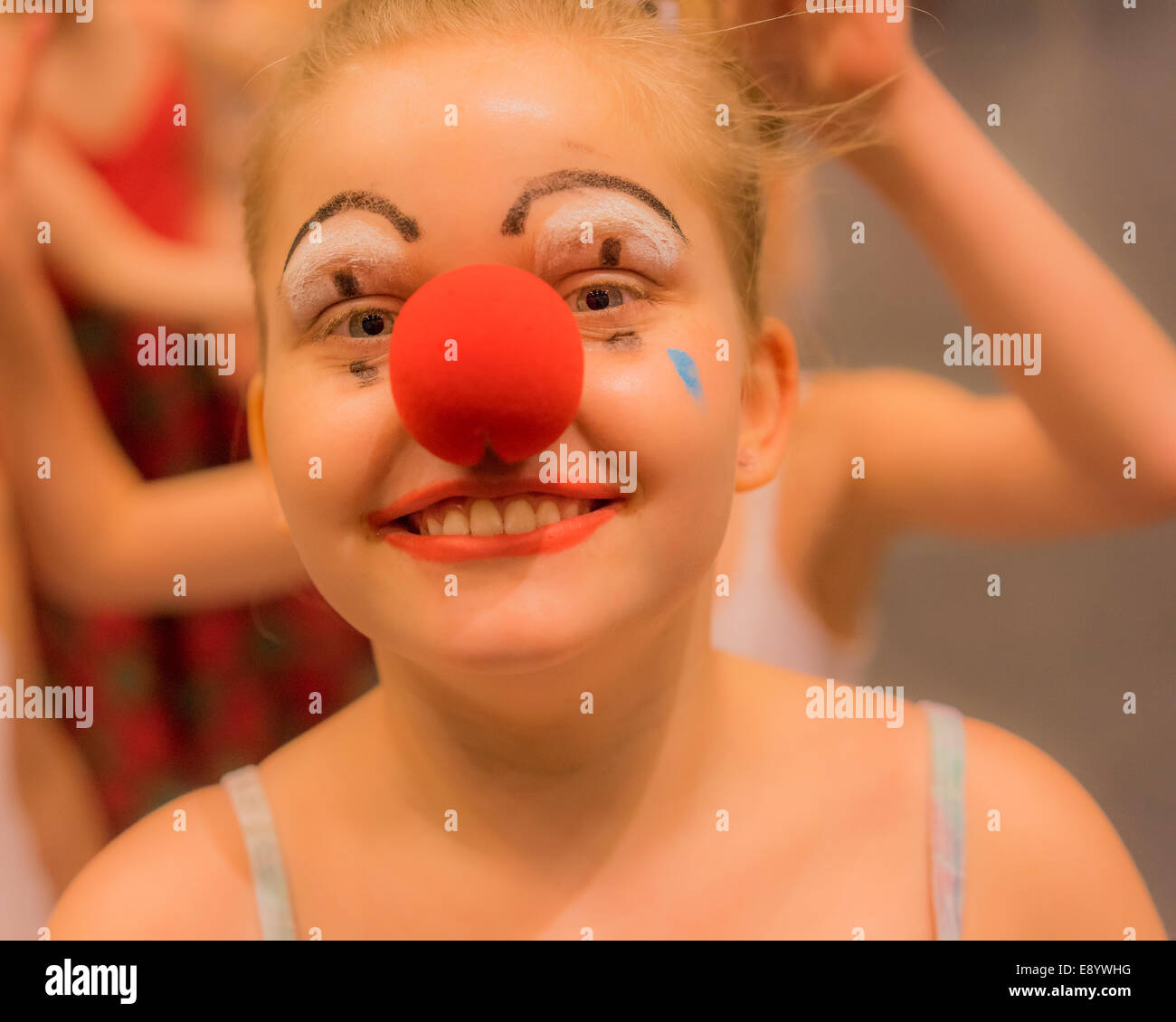Danseuse de ballet, Children's Festival, Harpa, Reykjavik, Islande Banque D'Images