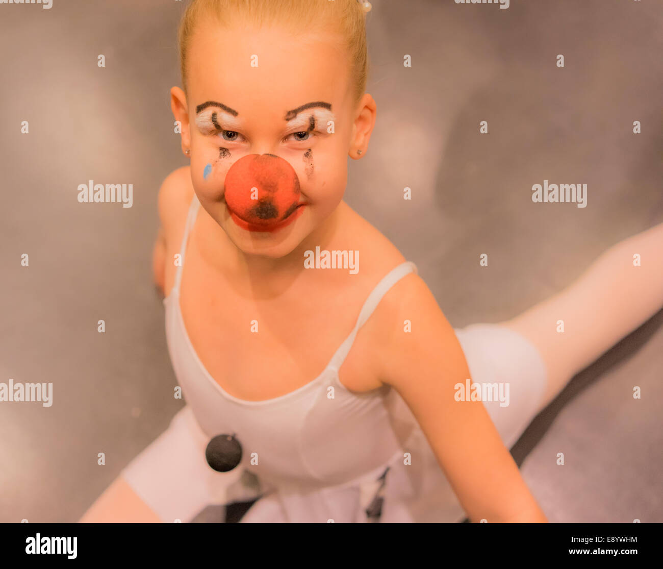 Danseuse de ballet, Children's Festival, Harpa, Reykjavik, Islande Banque D'Images