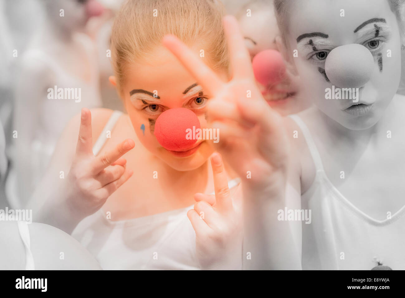 Des danseurs de ballet, Children's Festival, Harpa, Reykjavik, Islande Banque D'Images
