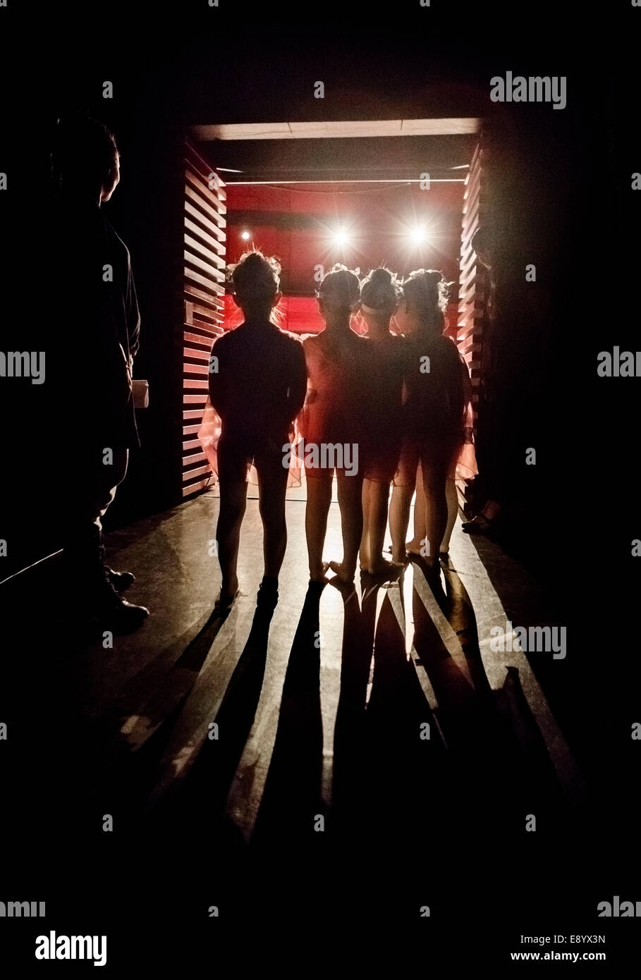 Des danseurs de ballet, Children's Festival, Harpa, Reykjavik, Islande Banque D'Images