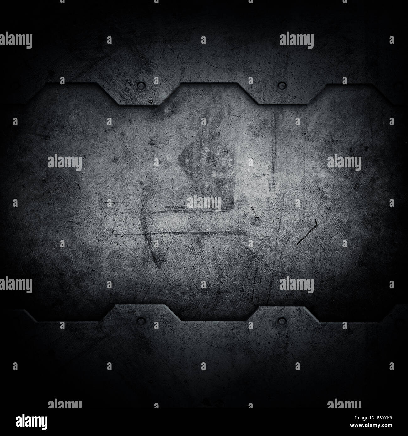 Dark grunge textured wall closeup Banque D'Images