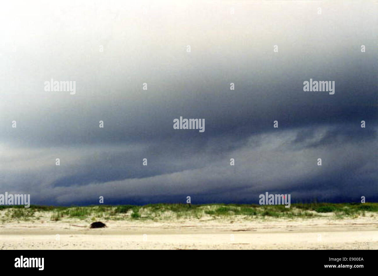 Les nuages de tempête s'abattant sur petite île Talbot o 15188251576 Banque D'Images