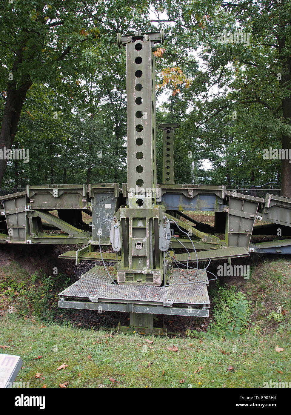 MGB Pijler brug uit 1976, Geniemuseum Vught, photo 4 Banque D'Images