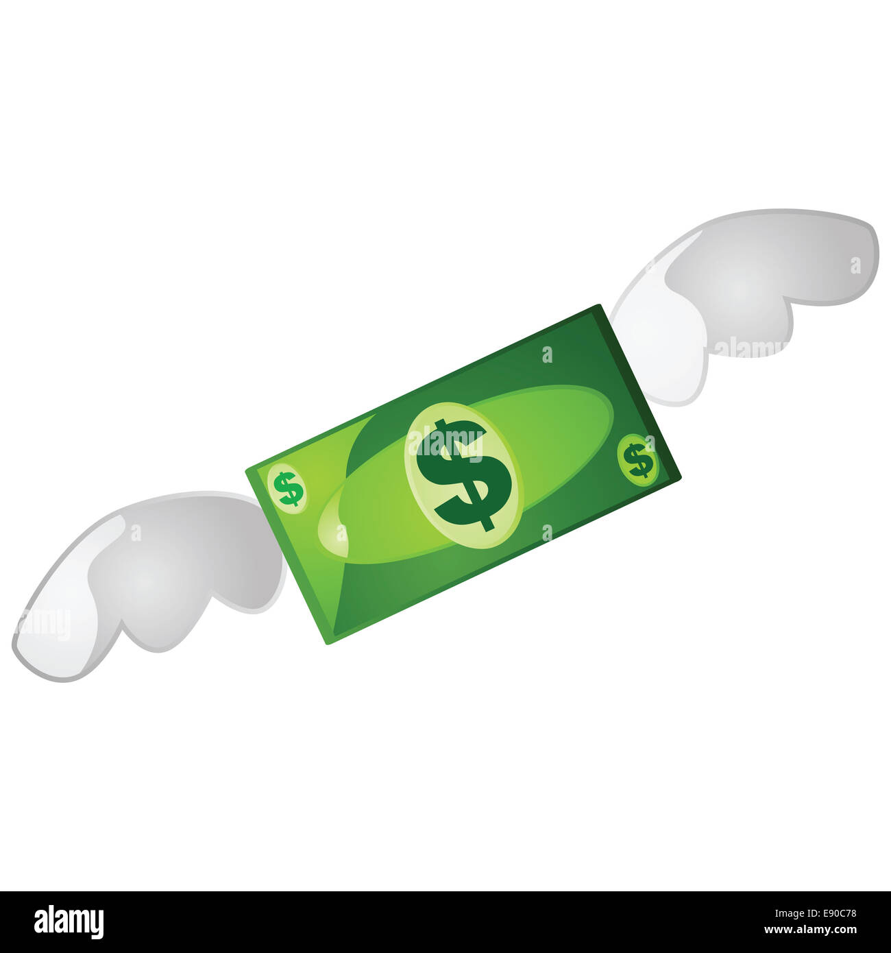 Voler l’argent Banque D'Images