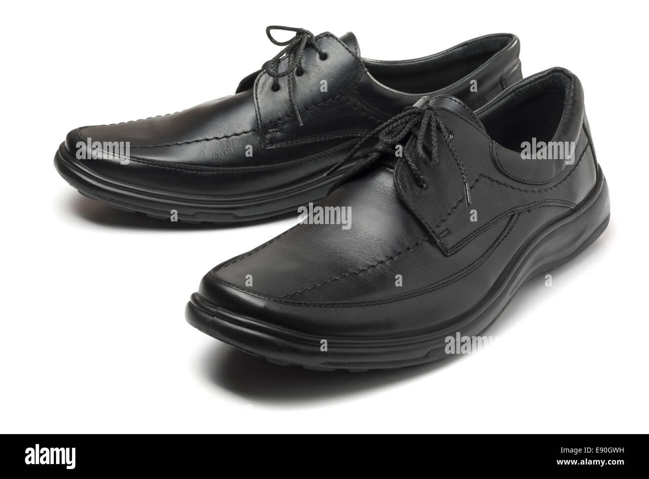 Chaussures noires Banque D'Images