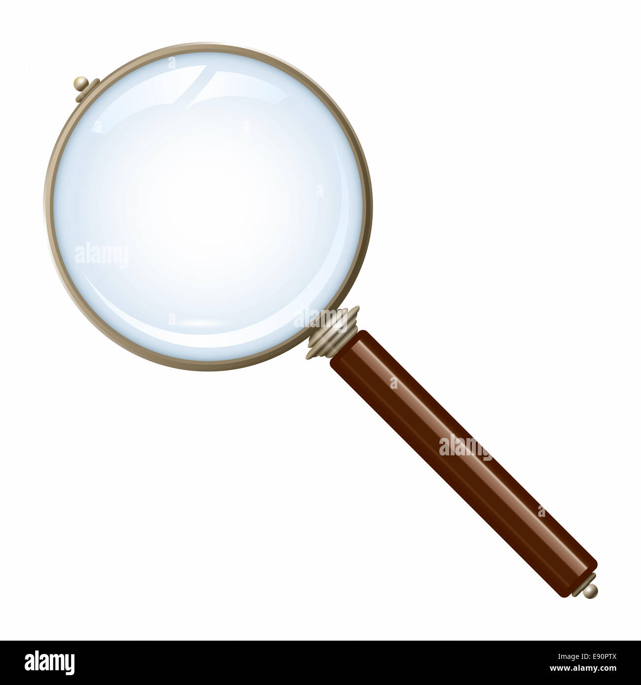Loupe Eschenbach EasyPocket XL - Grossissement 2.5X - Champ 75x50mm - Argenté
