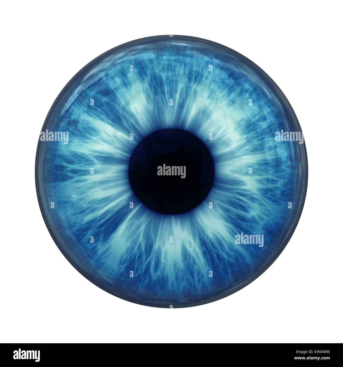 oeil bleu Banque D'Images